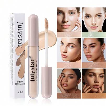 Corrector de cobertura media a alta - Cubre las ojeras y las imperfecciones - De larga duración