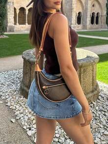 New Arrival Sweet & Spicy Y2K Denim Mini Skirt With Multiple Pockets - Light Wash - View 2