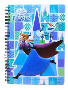 Elsa Princess Spiral Notebook, Small Notebook, Office & Study Supplies, Small Memo Pad, Suitable For Birthday Party And Back To School Gifts, Disney Princess Mini Notebook - A6 - View 8