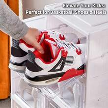 Lifevilion Cajas para Zapatos - Blanco - Ver 7