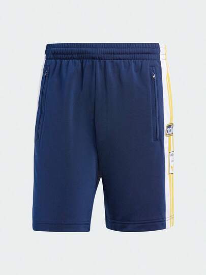 Adidas Quần short nam ống đứng dệt kim, kiểu dáng thường ngày thoải mái, năng động, thích hợp cho mùa xuân/hè IU2372