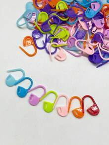 [1000pcs]Mixed Color Comma Stitch Markers, Reusable, Suitable For Crochet, Knitting To Mark Stitches, Rows And Increases/Decreases, Handmade Knitting Accessories - Pin Marker - View 8