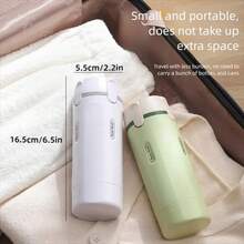 4-In-1 Portable Cosmetic Shampoo Dispenser Storage Bottle Plastic Travel Friendly Compact Design Easy Carrying 6DVP - Green+Green - View 8