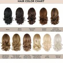 European And American Style Ponytail Wig, Short Curly Half Bun Waterfall Clip-On Ponytail, Wholesale Fluffy Ponytail - Multicolor - View 7