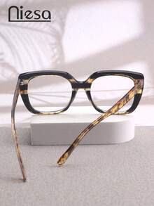 1 Pair Geometric Design Glasses For Women - Multicolor - View 4