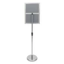 WUPYI Informationsständer, Verstellbarer Aluminiumlegierung Plakatständer, Standdisplay für Restaurants, Einkaufszentren, Hotels, Büros, Schulen - 1PC - Übersicht 10