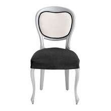 Kiva 2 Universal And Versatile Chair Covers, Various Colors Available – Easy-To-Fit Protective Chair Cover For Backrest, Seat And Arms - Dark Grey - View 3