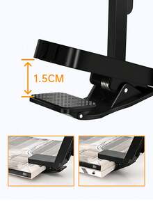 1 đèn đọc sách LED kẹp sạc được, đèn đọc sách kẹp gấp gọn di động, đèn bàn mini bảo vệ mắt. - Nhiều màu - Xem 5