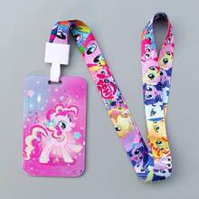 MY LITTLE PONY 1 chiếc dây đeo thẻ PVC, thích hợp cho thẻ nhân viên, thẻ sinh viên, thẻ đi lại, thẻ ăn, thẻ tên, thẻ hành lý, dây đeo thẻ may sẵn. - Nhiều màu - Xem 9