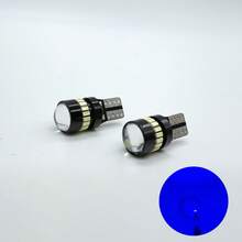 4 bóng đèn LED T10 W5W | Độ sáng tăng 300%, chiếu sáng hình cầu 720° | Cắm là dùng, vỏ hợp kim nhôm, tương thích 12/24V - Máy ảnh T10 màu đen kèm ống kính - Xem 10