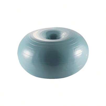 Keenso Pelota de Donut Pelota de Ejercicio Inflable Pelota de Estabilidad para Entrenamiento Central para Entrenamiento de Equilibrio de Yoga y Pilates