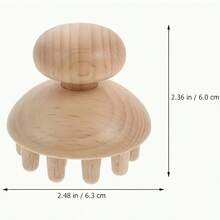 Dụng cụ massage cạo ngón tay bằng gỗ - Giúp giảm cellulite, dẫn lưu bạch huyết, định hình cơ thể và thư giãn đầu, massage thủ công bằng gỗ, thích hợp cho chăm sóc cá nhân/gia đình, quà tặng bất ngờ sinh nhật/kỷ niệm. - Màu be - Xem 10