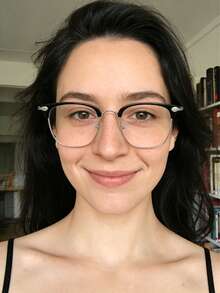 1 Pair Classic Retro Unisex Fashion Half-Frame Square Clear Lens Glasses, Suitable For Casual Activities, Office, Reading, School, Daily Wear, Great Gift Choice - 多色 - 查看 4