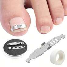Ensemble d'outils de lime à ongles avec outils de réparation des ongles incarnés, comprenant des coupe-ongles et des outils de réparation des ongles d'orteils, résolvant facilement les problèmes d'ongles incarnés, convenant à divers besoins de soins des pieds - Multicolore - Voir 1