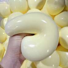POKOJA LAND 1/6pcs Large Slow Rebound Squeeze Toy, PVC Material Sensory Toy, Stress Relief Pom Pom, OPP Packaging Gift, Stress Ball, Finger Toy, Adult Moisturizing Novelty Stress Relief Toy, Birthday Gift, Party Decor, Gift Box Filler - 彩色 - 查看 1