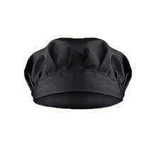 Mũ đầu bếp hình nấm bằng vải cotton đen, mũ nấu ăn dùng trong nhà bếp phục vụ thực phẩm, tiệc tùng, dành cho nam và nữ. - Nhiều màu - Xem 5