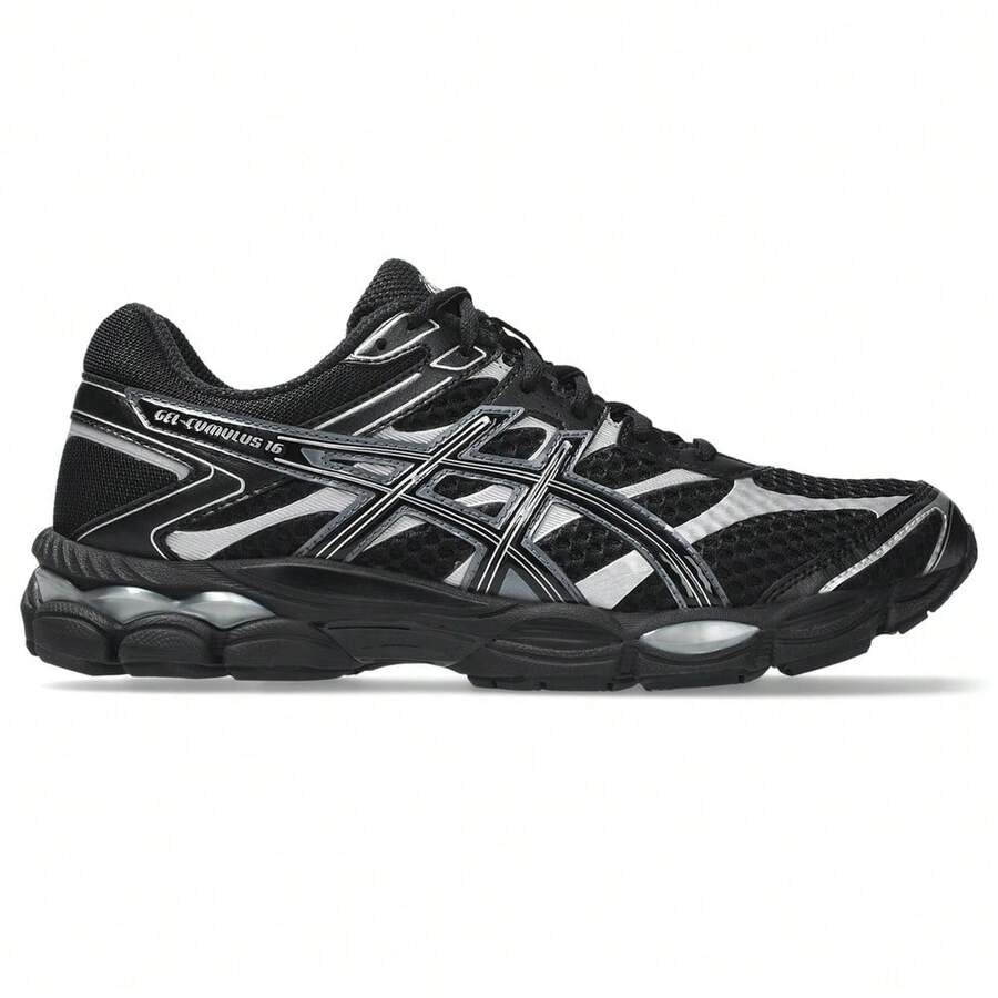 Asics Unisex GEL-CUMULUS 16 Casual Sports Shoes, Low-Top 1203A733-002 - Black - View 1
