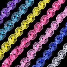 50 hạt dây xích hình chữ U trong suốt, hạt acrylic, nguyên liệu tự làm trang sức cho vòng tay, đồ trang trí xe hơi, dây đeo điện thoại. - Tự làm dây chuyền acrylic - Xem 6