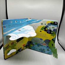 Sturdy Busy Material Cardboard, Foldable Inner Pages, Family Story Time, Cognitive Enlightenment, Language Development, Perfect For Halloween, Christmas Gift Science Education - 彩色 - 查看 11