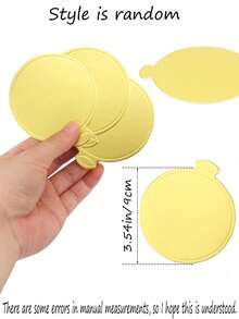 Đế bánh giấy tròn nhỏ màu vàng, đế bánh cupcake dùng một lần, thích hợp cho đám cưới, tiệc sinh nhật, trưng bày món tráng miệng, khay bánh ngọt, chống dầu mỡ và ẩm mốc, dùng trong dịp Giáng sinh. - A - Xem 8