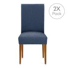 Kiva 2 Universal And Versatile Chair Covers, Various Colors Available – Easy-To-Fit Protective Chair Cover For Backrest, Seat And Arms - Blue - View 9