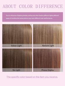 4*2U-Shaped Braided Gray Straight Wig, 42 Inch Extra Long Straight Silver Gray Synthetic Wig With Elastic Cap, Suitable For Daily Wear And Festive Gatherings, Fits All Skin Tones - Brown - View 11