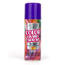 COSMI MILANO Made In Spain 125ml Spray, Temporary Hair Dye 125ml, 5 Vibrant Colors, Easy To Apply And Remove With Shampoo, Light, Long-Lasting And Gentle On Hair Formula, Create Your Exclusive Look For Summer, Beach, Parties And Holidays, Creative Festivals And Special Evenings, Unique And Personal Style. - VIOLA 207x1pz - 查看 8