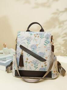 Nueva mochila versátil de gran capacidad - Azul - Ver 5