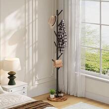 Coat Stands - Rustic Brown + Black - View 4