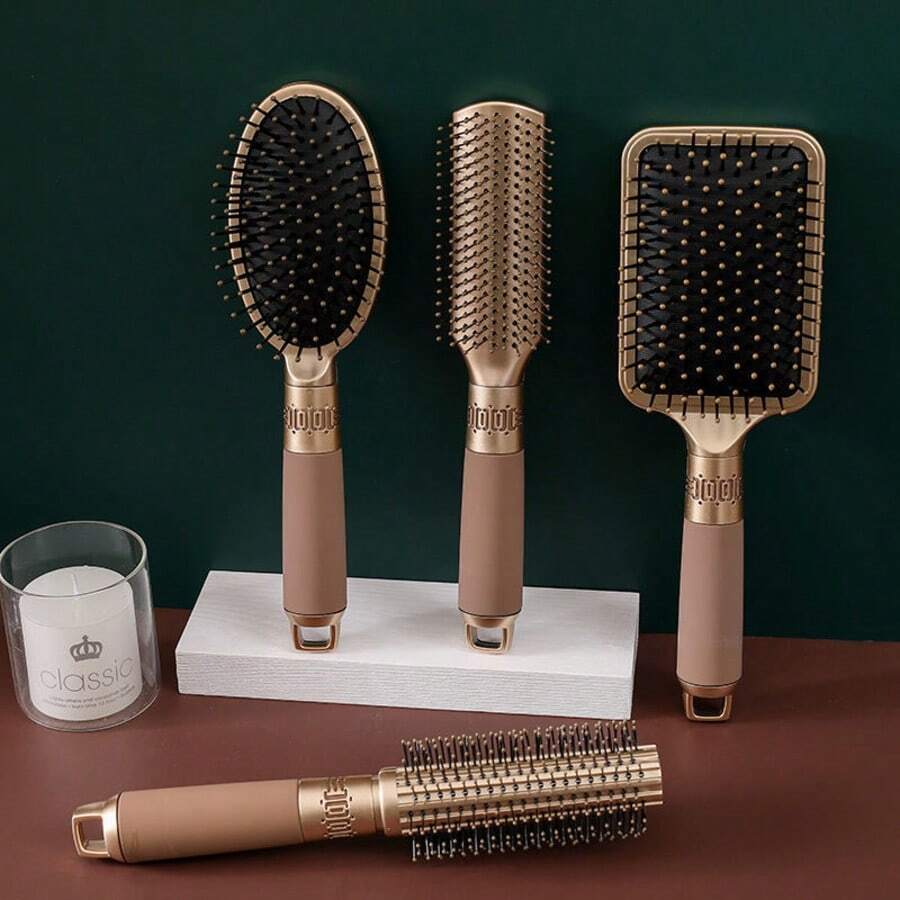 Lược đệm khí, lược massage tóc, lược uốn tóc dài cho nữ, lược bản lớn, dụng cụ tạo kiểu tóc. - Lược chải tóc - Xem 1