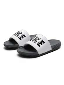 Dép lê nam Nike Offcourt Casual Lightweight Slide Sandals, hàng mới về mùa hè 2026 BQ4639-001 - Đen và trắng - Xem 2