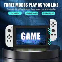 Tay cầm chơi game không dây Joycon trái và phải cho , có đèn RGB, chức năng rung khi bật màn hình, ánh sáng rực rỡ, cảm biến chuyển động, Bluetooth, điều khiển cần gạt 3D không bị trôi. - Xem 6