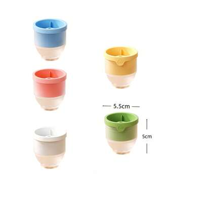 Khuôn làm đá viên silicon cỡ lớn 5.5*5CM, khay nhấn nút tiện dụng cho rượu whisky, tiệc tùng, giải trí, bãi biển, dễ dàng mang theo.