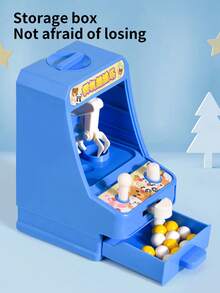 1pc Mini Grab Bean Machine, Casual Fun Toy, Random Pattern, Color And Packaging For Office, Birthday Gift - Multicolor - View 5