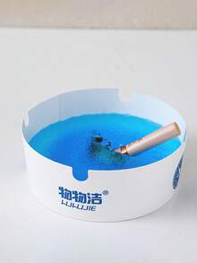 25/50pcs Portable Disposable Ashtray With Extinguishing Sand, Windproof Design, Suitable For Car And Home Use, No Debris And Convenient To Use - One-time Use - View 6
