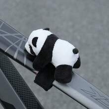1 Stück Fahrrad Berg-Fahrrad Lenker Vorderstrebe Dekoration Panda Puppe kreatives kleines Anhänger, süße Ausrüstung für Straßenrad-Fahren - Verschiedenfarbig - Übersicht 10