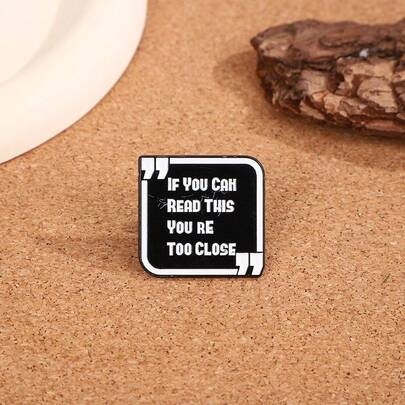 Popular TV Series Cartoon Brooch, Luxury Metal Badge Decor Accessory For Bags