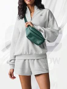 Accolade 1/4 Zip Pullover - Athletic Heather Grey - 查看 2