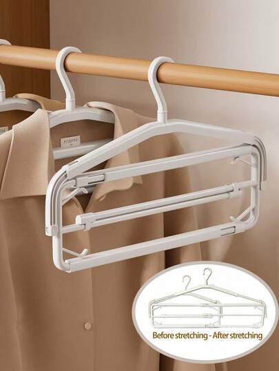 3/2/1 Piezas Percha extensible, Toallero, Tendedero de edredones, Rotatorio con pinzas antiviento, Esencial para secar toallas, mantas y ropa de cama, Adecuado para el Día de la Madre, Vuelta al colegio, Compras en el hogar y uso en dormitorios