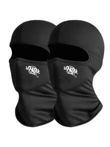 1/2pcs Balaclava Hat, Cycling Headwear, Single Hole Breathable Quick-Dry Elastic Beanie, Suitable For Cycling In Summer - Multicolor - View 4