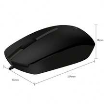 HP M10 Wired Mouse Minimalist Style PC Laptop Computer Mouses Silent Soft Voice Black/White Ergonomics Keyboard Original HP Wire Mouse For Gaming Business Office Mouse - 查看 10