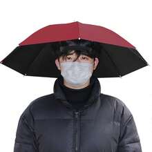 Mũ dù gấp gọn tiện dụng, thích hợp cho nhiều điều kiện thời tiết, tuyệt vời cho câu cá, làm vườn, leo núi, chụp ảnh và công việc ngoài trời. - Băng đô ô dù - Xem 12