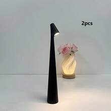 1pc Creative Minimalist Toothbrush Atmosphere Light, Wireless USB Rechargeable Desk Lamp, Suitable For Multiple Scenarios, 3-Level Brightness Adjustment - Multicolor - View 20