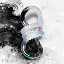 Creative Adult Stress Relief Toy - Infinity Twist Rope Twisting Toy, Twist Twist Circle Wrap Toy, Twist Twist Fun Stress Relief Toy For Adults, Infinity Decompression Transforming Twist Rope, Relieve Work And Life Pressure Small Toy - Multicolor - View 6