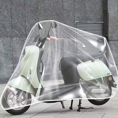Une housse de vélo multifonctionnelle conçue pour les passionnés de cyclisme - transparente, imperméable, anti-UV, anti-poussière et anti-pluie pour une protection complète - avec des coutures renforcées pour une fermeture sécurisée, convient aux vélos jusqu'à 240 cm de long