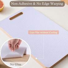 Forro de estante antideslizante de 10 pulgadas de ancho x 20 pies para cajones de gabinete de cocina impermeables y a prueba de aceite para clóset despensa no calcomanía revestimiento de estante - Blanco - Ver 6
