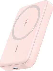 Pin dự phòng sạc nhanh di động 5000mAh MagSafes từ tính không dây với sạc nhanh 20W, siêu mỏng và nhỏ gọn, pin tốc độ cao, nam châm mạnh giúp sạc dễ dàng, tương thích chính xác với dòng 12-17 Pro/Pro Max, tiện lợi mang theo khi đi làm và du lịch, nguồn điện dự phòng khẩn cấp nhân dịp Lễ Tưởng niệm và Khởi động mùa hè. - Hồng - Xem 1
