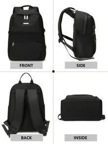 [Compagnon tout-en-un pour les déplacements et les voyages] Sac à dos minimaliste de luxe léger , Disponible en plusieurs couleurs avec une grande capacité et un rangement en couches, idéal pour le travail, la vie sur le campus et les courts séjours. Il complète divers looks avec une esthétique subtile mais premium. - Multicolore - Voir 4