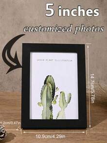 1 Set Customized Photo (With Frame), Customized Wooden Photo Frame, Suitable For Wall Hanging Or Desktop Display; Customized Puzzle, Suitable For Adults, Families, Weddings, Travel, Graduation, Gifts, And Home Decor ,2026-Collection - Multicolor - View 8