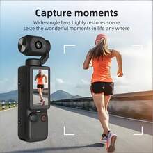 Máy quay phim bỏ túi độ phân giải cao 4K với màn hình 1.9 inch và khả năng xoay 180° - Hỗ trợ quay video 4K, thẻ nhớ SD 32GB, sạc USB-C, ổn định hình ảnh kỹ thuật số, tự động lấy nét, phù hợp cho các hoạt động thể thao ngoài trời, quay video, du lịch và nhiều hơn nữa - Máy quay vlog di động - Nhiều màu - Xem 6